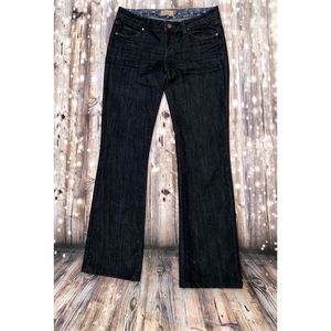Paige dark wash classic rise bootcut jeans